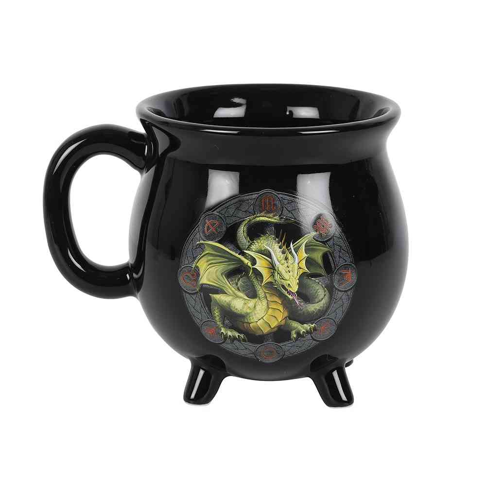 Something Different - Mabon Colour Changing Cauldron Mok/beker - Zwart/Multicolours